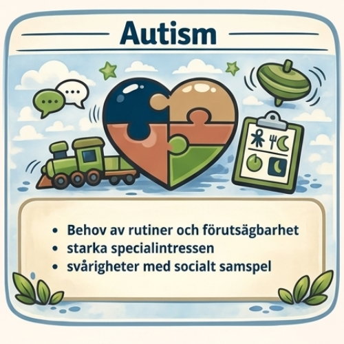 Autism påverkar hur en person uppfattar och tolkar omvärlden.