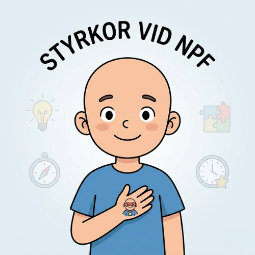 NPF: utmaningar och styrkor NPF kan påverka hur en person tar in intryck, hanterar vardagens krav och förstår sociala situationer. Samtidigt finns ofta tydliga styrkor som blir synliga när personen får rätt stöd och tydlighet.